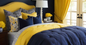 Read more about the article 20 Impressive Navy Blue and Yellow Bedroom Ideas