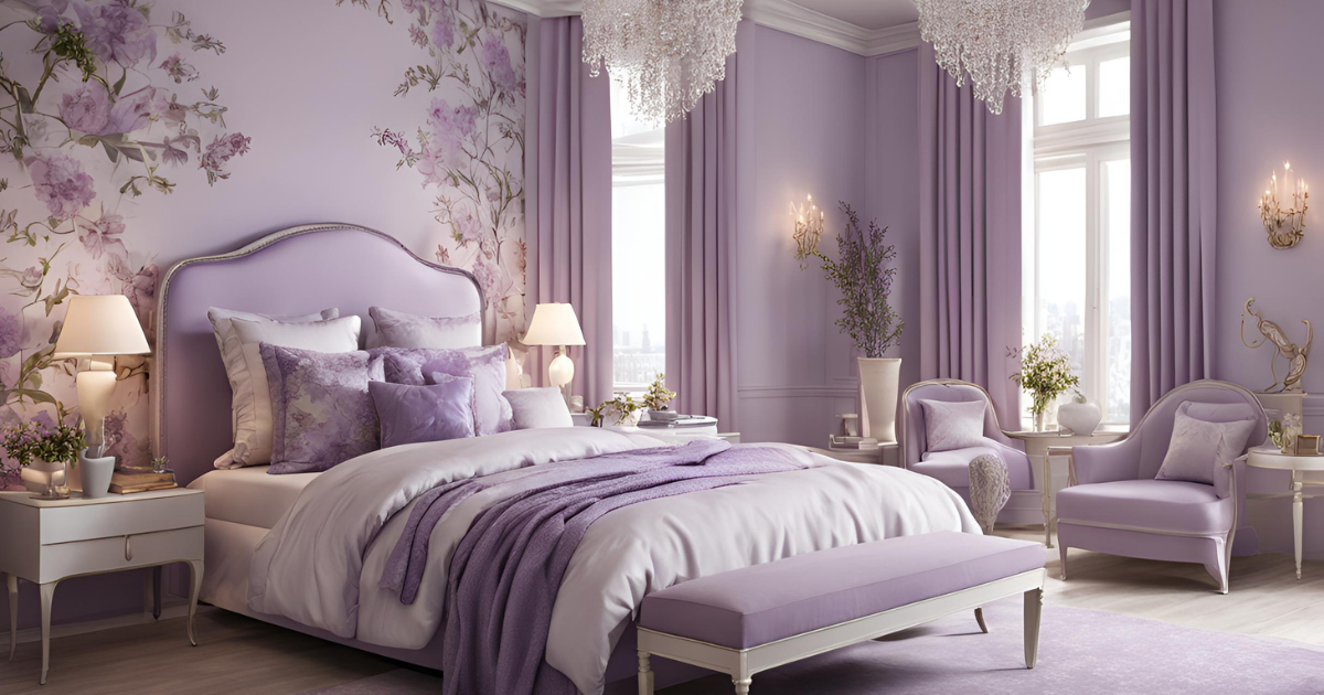 Read more about the article 20 Astonishing Light Purple Bedroom Ideas