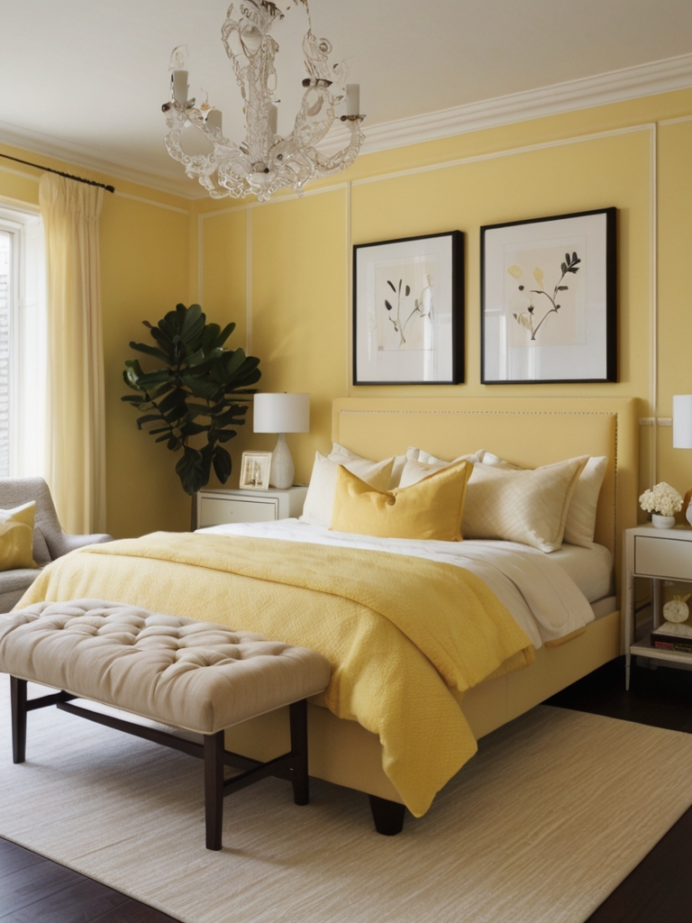 Read more about the article 20 Beautiful Pale Yellow Bedroom Ideas