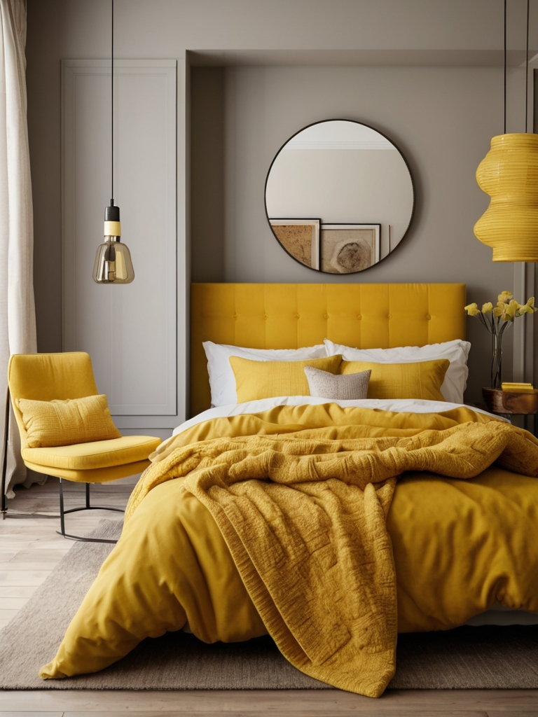 Read more about the article 20 Interesting Yellow Bedroom Ideas for Adults