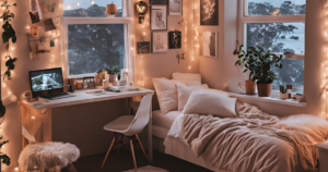 Read more about the article 15 Great Aesthetic Dorm Room Ideas That Inspire Comfort