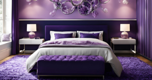 Read more about the article 20 Charming Navy Blue and Purple Bedroom Ideas