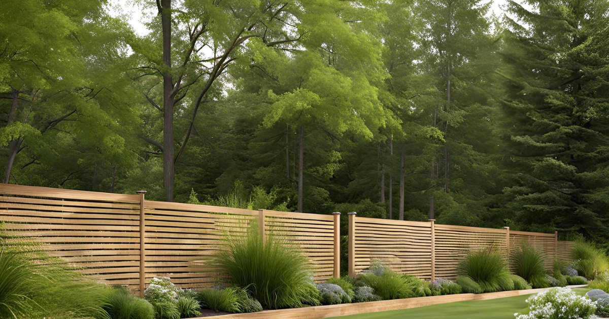 You are currently viewing 14 Simple Fence Line Landscaping Ideas To Transform Your Yard