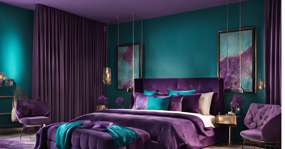 Read more about the article 20 Famous Teal and Purple Bedroom Ideas