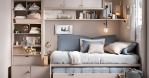 Read more about the article 14 Amazing Tiny Bedroom Storage Ideas