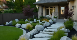 Read more about the article 9 Front Yard Landscaping Ideas Modern Rock Garden Ideas to Transform Your Outdoor Space