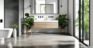 Read more about the article 10 Ideal Concrete Bathroom Floor Ideas