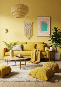 Read more about the article 10 Idées De Salon Jaune