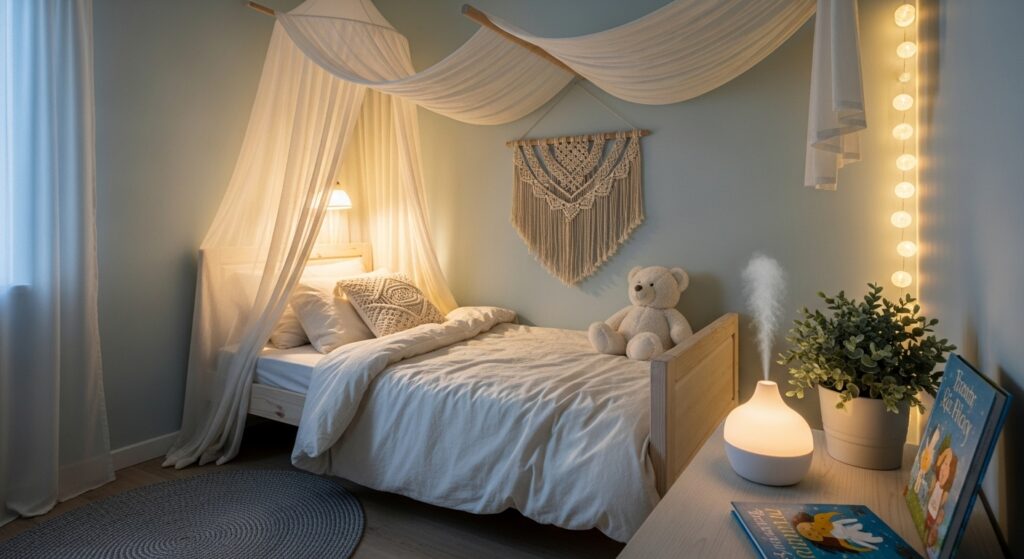 Create a Relaxing Sleep Atmosphere With Soft Décor